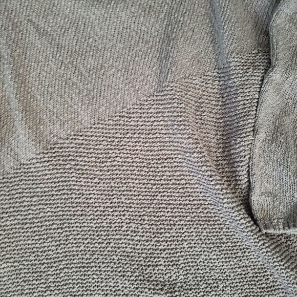 Dkny Jeans Green Beige Sweater Medium - Picture 3 of 5